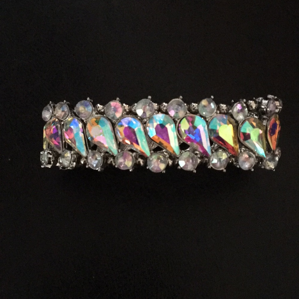 Badgley Mischka Crystal Holographic Stone Bracelet